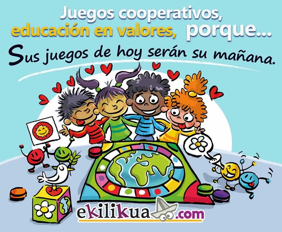 Juegos mesa educativos. Juegos cooperativos