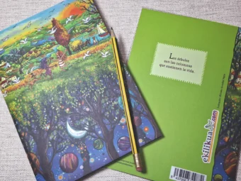 Cuaderno árboles vida 3