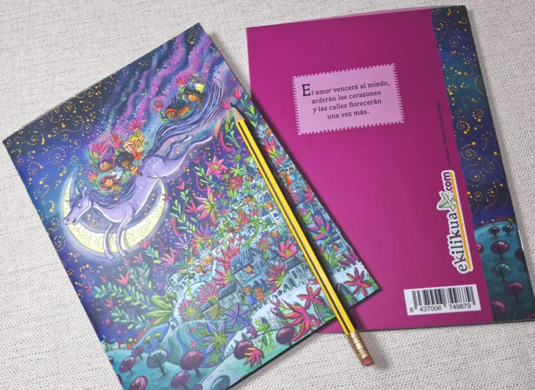 Cuaderno flores de fuego 3