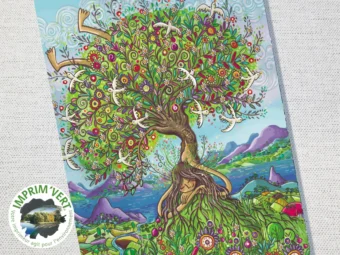 Libreta Mujer árbol