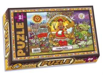 Puzzle Frida kalho 80 piezas