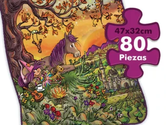 Puzzle 80 piezas Princesas de hoy