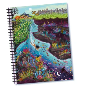 Cuaderno papel reciclado Buceo interior