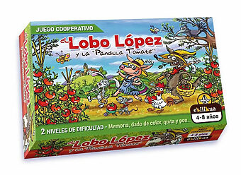 Juego de tablero cooperativo lobo lopez
