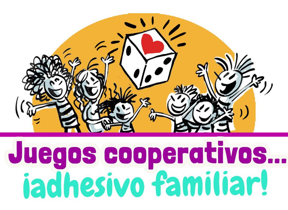 Juegos de mesa cooperativos, adhesivo familiar