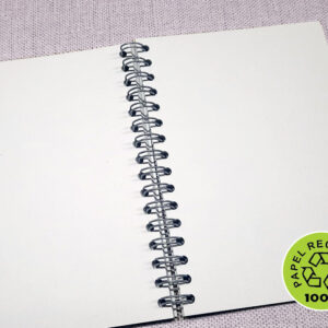 Libreta papel reciclado con sello PEFC