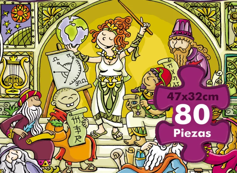 puzzle 80 piezas Hipatia 3