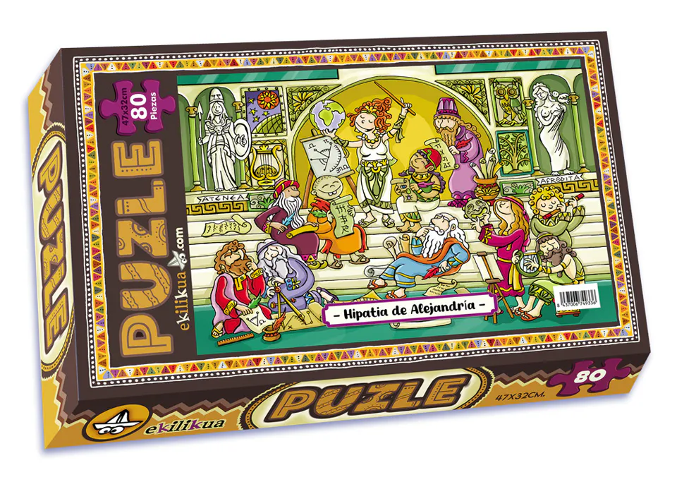 puzzle 80 piezas Hipatia