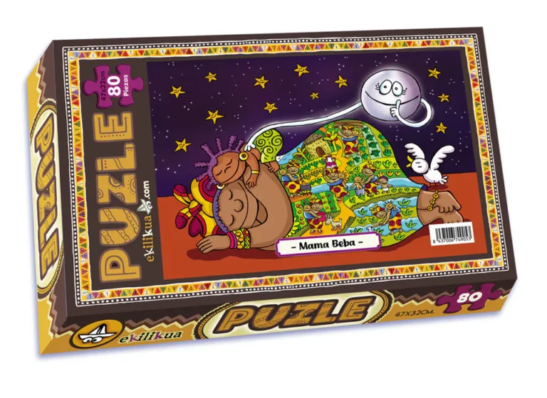 puzzle 80 piezas Mama Beba