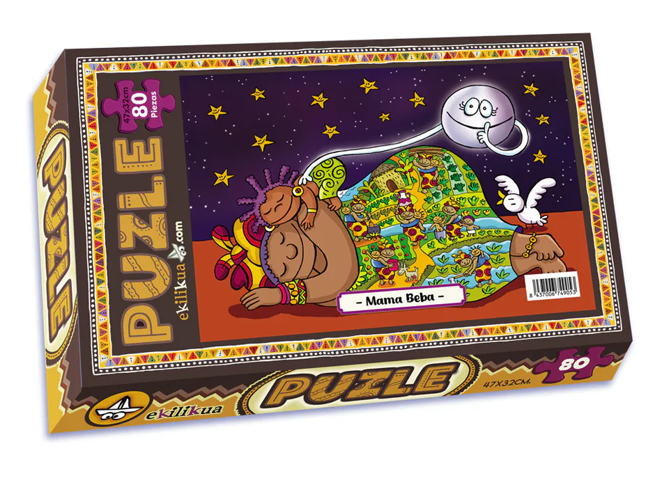 puzzle 80 piezas Mama Beba