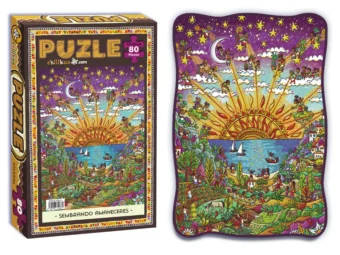 puzzle 80 piezas sembrando amaneceres