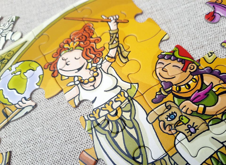 Puzzle de 80 piezas mujeres de la historia, Hipatia
