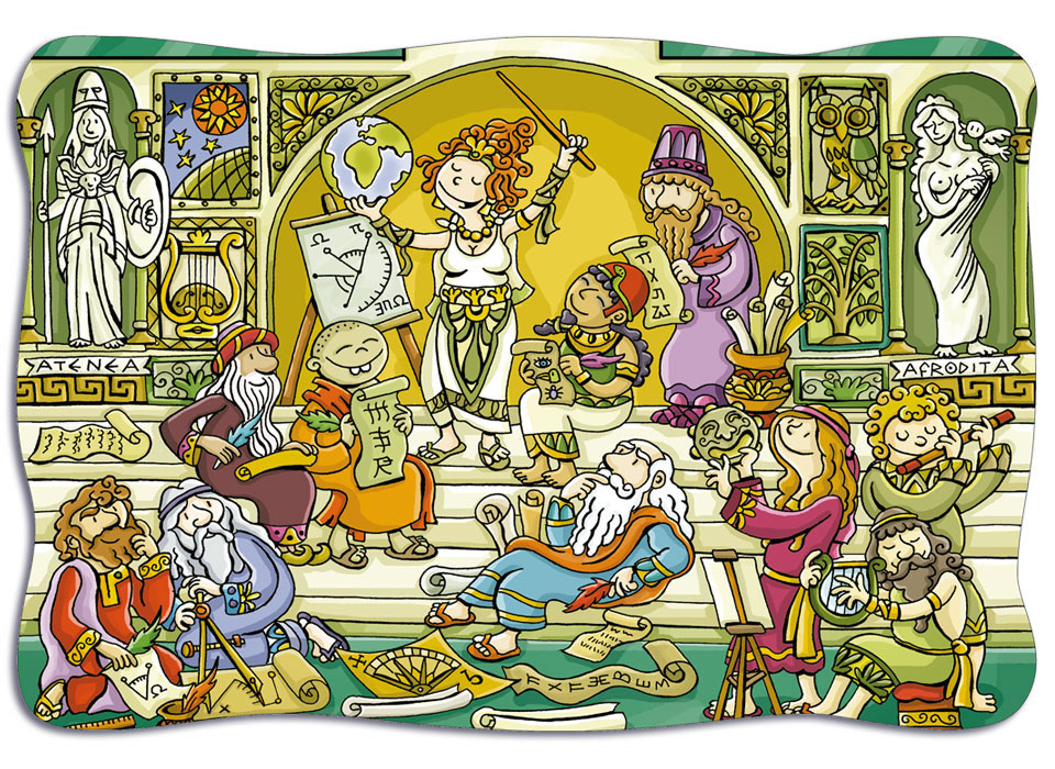 Puzzle de 80 piezas mujeres de la historia, Hipatia