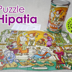 Puzzle de 80 piezas mujeres de la historia, Hipatia
