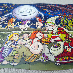 Puzzle de 80 piezas mujeres de la historia, Bruja Mari