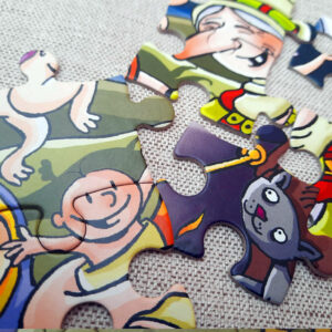 Puzzle de 80 piezas mujeres de la historia, Bruja Mari