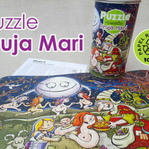 Puzzle de 80 piezas mujeres de la historia, Bruja Mari