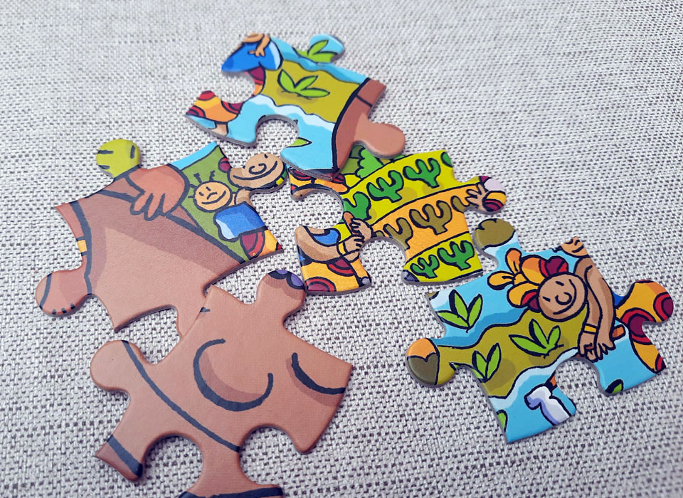 Puzzle de 80 piezas mujeres de la historia, Mama Beba