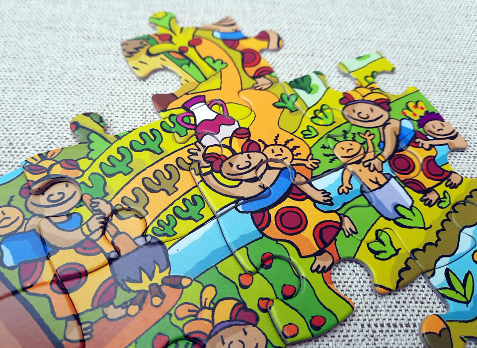 Puzzle de 80 piezas mujeres de la historia, Mama Beba