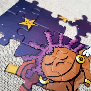 Puzzle de 80 piezas mujeres de la historia, Mama Beba