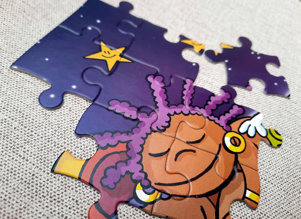 Puzzle de 80 piezas mujeres de la historia, Mama Beba