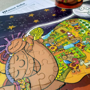Puzzle de 80 piezas mujeres de la historia, Mama Beba